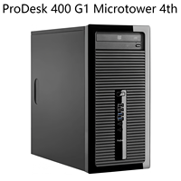 PC de bureau micro-tour Barebone Tower ProDesk 400 G1 4ème génération, propre, sans rayures, grade A, testé et fonctionnel
