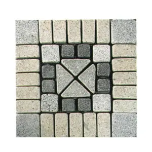 Trang Trí Lối Đi Vườn Đá Granite Lát Đá Patio Tầng Cube Thiết Kế Đá