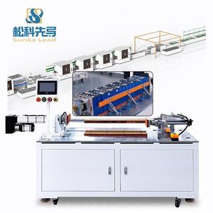 Machine de pressage et d'empilage de modules de batteries au lithium pour ligne de production de batteries de stockage d'énergie de tricycles électriques de fret - Product Image 1