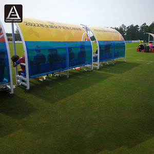 Bancs de Reserves Portables Intelligents pour le Football – Abri Mobile en Aluminium pour Équipes de Football - Product Image 2