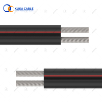 TÜV EN50618 IEC 62930 CE Zugelassen 4mm 6mm 10mm 16mm Single Twin Core Tuv Solar PV-Kabel h1z2z2-k