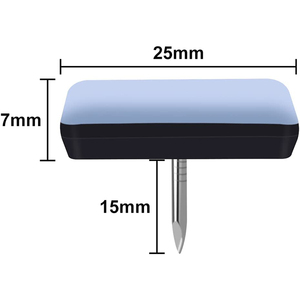 Deslizadores cuadrados para muebles, protectores <span class=keywords><strong>de</strong></span> patas para sillas, muebles <span class=keywords><strong>de</strong></span> <span class=keywords><strong>madera</strong></span> dura - Product Image 2