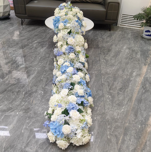 <span class=keywords><strong>Guirlande</strong></span> de roses en fausse soie et plastique avec couleurs personnalisables pour la décoration de mariages et d'événements - Product Image 6