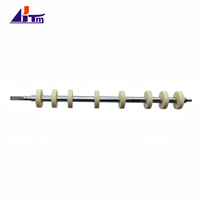 Wincor 1750193275-77 Shaft Dengan 8 Roda Spons untuk Suku Cadang Poros Penggerak Transportasi Uang ATM Wincor Cineo