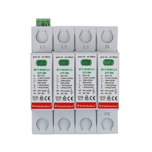 Telbahn 320v ac spd 12.5ka t1 + t2 4 מוטות 3 הגנת פאזה עבור ההתפלגות העיקרית - Product Image 1