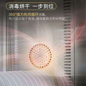 ตู้ฆ่าเชื้อสเตนเลสสตีลแบบประตูเดียว/สองประตู ยี่ห้อ <span class=keywords><strong>Meichu</strong></span> ระบบหมุนเวียนลมร้อนอุณหภูมิสูง ความจุขนาดใหญ่ - Product Image 2