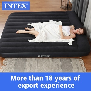 INTEX 66127 USB Stripe Flocage <span class=keywords><strong>Personne</strong></span> Seule 99CM Oreiller Repos Classique Airbed <span class=keywords><strong>Avec</strong></span> Oreiller Intégré Tente Camping Air <span class=keywords><strong>Matelas</strong></span> <span class=keywords><strong>Lit</strong></span> - Product Image 4