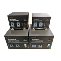 Transformateur d'isolement monophasé 10VAC-220VAC 50/60Hz 1000W 1500W Convertisseur 220V 110V Bobine toroïdale en cuivre et aluminium