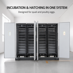 Incubatrice per Uova di Pollame 12672, Grande Incubatrice in Acciaio Inox con Rotazione Automatica per Uccelli e Rettili - Product Image 2