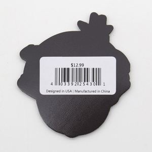 แม่เหล็กติดตู้เย็นทรงโดมพิมพ์โลโก้สีทองจากโลหะผสมสังกะสี - Product Image 4