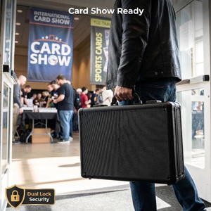 Scatola porta carte graduate a 4 file, custodia per slab compatibile con PSA BGS SGC CGC, con doppia serratura e compatibile <span class=keywords><strong>TSA</strong></span>, organizer per sport e baseball - Product Image 6