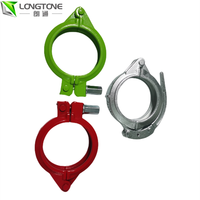 Raccords de tuyau de livraison d'accouplement de pompe à béton forgée réglable de 5 / 5.5 pouces