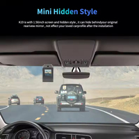 Caméra de voiture miniature à double objectif 4G avec carte SIM, enregistreur vidéo en direct via application, suivi GPS, surveillance à distance MDVR JX19 pour camion