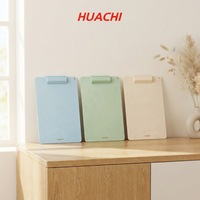 Porte-documents HUACHI en ABS opaque avec estampage doré pour documents de bureau