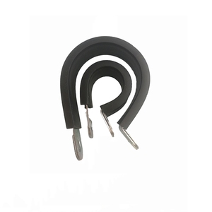 Direct Sales <strong>25mm</strong> 20mm 15mm 12mm Bandwidth Clamp Tube Fixing Hose <strong>Pipe</strong> <strong>Clips</strong> with Rubber Lined Hose Clamp - Product Image 4