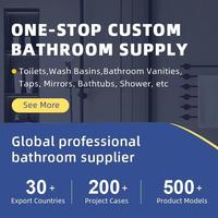 Système de douche pluie en laiton au design moderne avec douchette murale pour appartement, eau chaude et froide