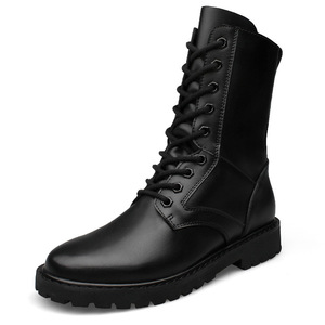 Bottes en cuir Big Head Workwear, bottes pour hommes, bottes hautes, automne et hiver, pour l'extérieur - Product Image 3