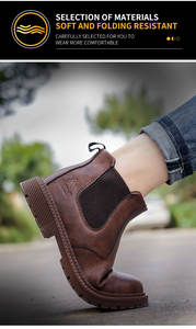 批发便宜舒适冬季工厂活动运动步行运动鞋防滑安全鞋男士 - Product Image 6