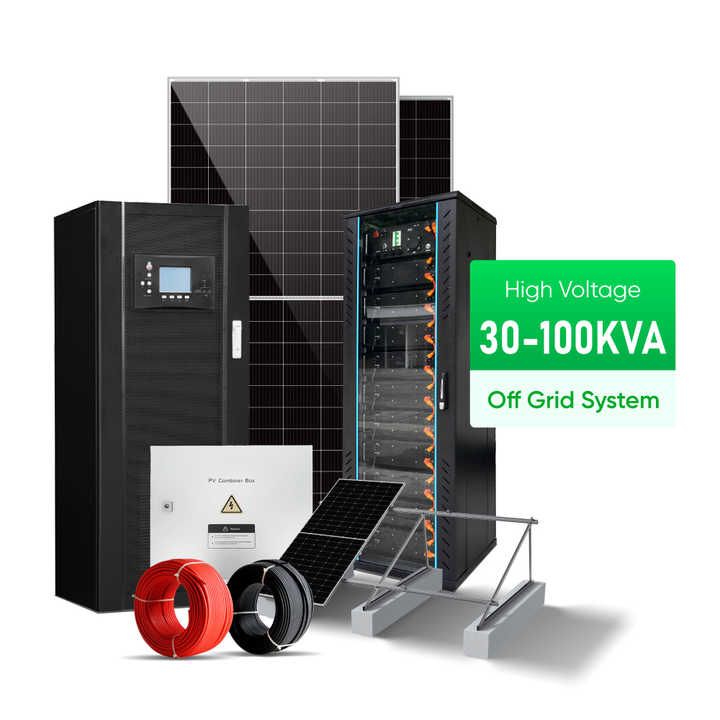 Sunpal All in One Solar Power System Off Grid 30Kw 50Kw 100Kw Solar Pv ...