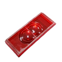 Usine vente entière mesure de Distance lentille de capteur de sécurité Laser capteur de Distance de haute précision lentille PMMA couleur rouge