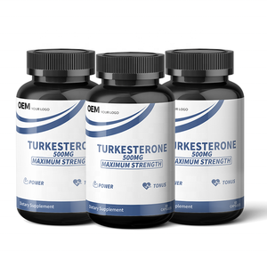 Cápsulas de Turkesterona de Marca Privada OEM, Suplemento Dietético para Promover la Fuerza, Fórmula y Empaque Personalizados, Ventaja de Costo al por Mayor - Product Image 1
