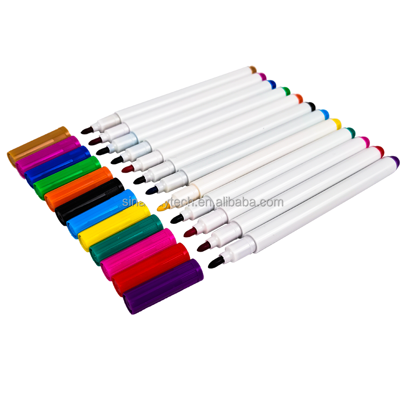 Shunaimei по сниженным ценам 12 видов цветов железоотделитель на передачи ручки тепла сублимации маркер для одежды, кружках, изображение