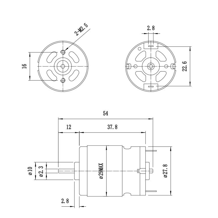 dc motor small
