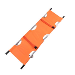 Brancard en alliage d'aluminium épaissi, pliable, pour secours d'urgence, ambulance, tactique, sac à dos pour transporter des personnes à l'étage, peut être - Product Image 3