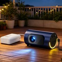 Mini projecteur 5G WIFI Q8Pro, décodage vidéo 1080P 4K, projecteur de cinéma maison intérieur/extérieur, projecteur portable, projecteur 4K