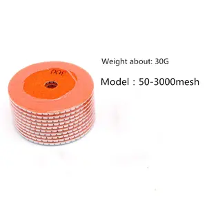 <span class=keywords><strong>Pad</strong></span> Poles Berlian 10cm 4 Inch Basah/Kering, Roda Gerinda Poles, <span class=keywords><strong>Pad</strong></span> Poles Tahan Lama untuk Granit, Beton, Marmer - Product Image 6