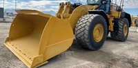 Chargeuse sur pneus CAT 980 d'occasion avec des performances puissantes, un fonctionnement fiable, une forte capacité de charge et une efficacité de travail excellente