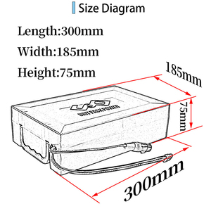 更换便携式锂离子bateria de litio 36V 48V 52V 60V 72v电池巨头自行车踏板车摩托车高尔夫球车 - Product Image 6