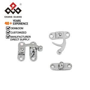 Phong Cách Cổ Kẽm Hợp Kim Hộp Khóa Cổ Điển Phần Cứng Ngăn Kéo Chốt An Toàn Đóng Cửa Cho Đồ Trang Sức Bằng Gỗ Ngực Hộp Quà Tặng Đồ Nội Thất - Product Image 2