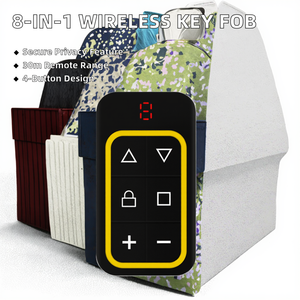 Telecomando Duplicatore Wireless 8-in-1 30-100m Non Ricaricabile con Funzione Privacy, 4 Pulsanti, Materiale Plastico per - Product Image 2