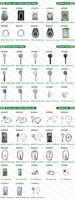 Tuyau de douche à main IFAN tuyau Epdm gris à l'intérieur de l'écrou en laiton insert en laiton Double boucle tuyau de douche Flexible chromé
