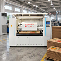 Mesin Cetak Kotak Pizza Karton Bergelombang Digital Otomatis Penuh WINSCOLOR 1.8 Meter dengan Layar Sentuh dan Print Head HP