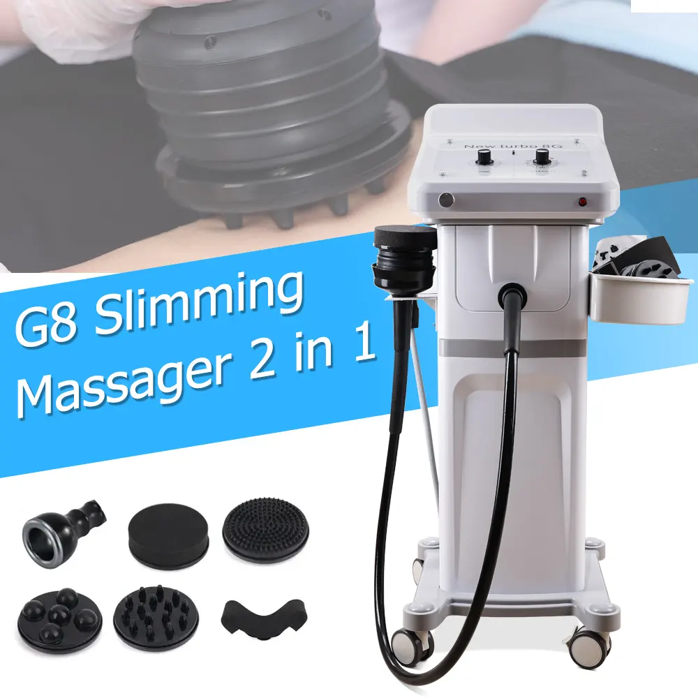 Manufacturer anti back pain body shape 8 different heads g8 vibration massage machine