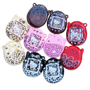 Cuentas acrílicas de 36mm*30mm con diseño de gato estilo <span class=keywords><strong>Tamagotchi</strong></span> de dibujos animados japoneses para cadena de teléfono DIY - Product Image 5