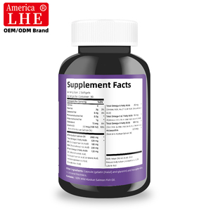 El suplemento de aceite de pescado recién llegado es compatible con reducir el colesterol y regular la presión arterial para cápsulas blandas de aceite de pescado para adultos 180 cápsulas blandas - Product Image 6