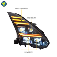 YU GUANG pour Nissan GTR R35 Phare 2008-2023 Projecteur LED Amélioré Lentilles Avant LED Projecteurs Phares Avant GT-R