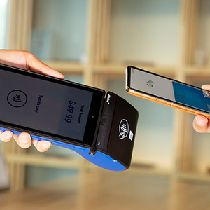 EDC bán Hot cầm tay thông minh Android thiết bị đầu cuối POS 4 gam Máy in nhiệt cho nhà hàng siêu thị thiết bị POS EDC aisino A90 Pro - Product Image 1