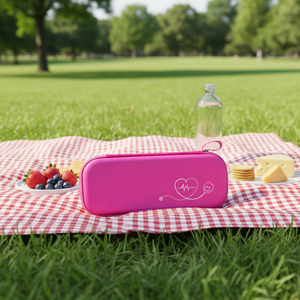 Étui de transport médical personnalisé en EVA rigide pour stéthoscope Littmann <span class=keywords><strong>rose</strong></span>, imperméable en PU, pour infirmière et médecin - Product Image 6