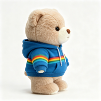 Ours en peluche de haute qualité avec tenue, mini-animaux en peluche personnalisés, ours en peluche personnalisé en gros pour enfant