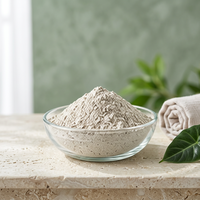 Poudre de bentonite, matière première cosmétique, poudre fine blanche pour la formule de soins personnels
