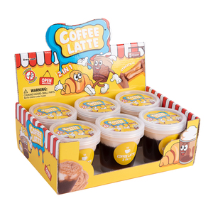 Coffee <b>Slime</b> Display Box Stress Relief Toys Transparent <b>Slime</b> for Kids - Product Image 2
