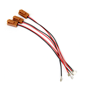 Penjualan Panas Kabel Listrik Harness Terminal Adaptor 18650 Kustom dengan Probe Bulat 2 Pin untuk Baterai EV - Product Image 1