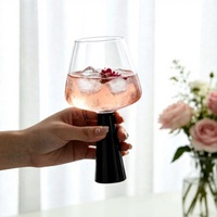 Gobelet en verre de haute qualité au design torche créatif, 335 ml, vaisselle élégante pour la maison, le bar, les mariages et les fêtes