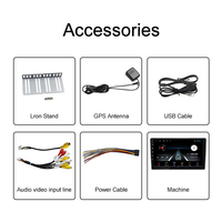2 Din 9 pouces T3L Android écran tactile Radio voiture lecteur DVD lecteur multimédia lien miroir FM GPS WIFI 2 + 32GB écran IPS autoradio