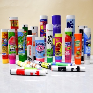 Biểu Tượng Tùy Chỉnh Nhãn Hiệu Riêng Nhôm Nhựa Rỗng Bong Bóng Kẹo Cao Su Ống Đóng Gói Với Nắp Vặn Và UV In Ấn - Product Image 3