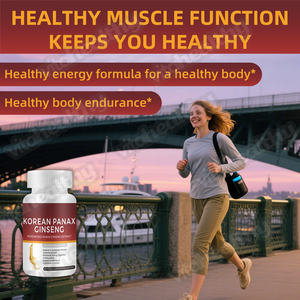 Vitahealthy Oem/Odm Kalmerende Kruidensupplement Op Maat Gemaakte <span class=keywords><strong>Ginseng</strong></span>-<span class=keywords><strong>Capsules</strong></span>, Gewoonlijk Koreaanse Panax <span class=keywords><strong>Ginseng</strong></span>-Wortelcapsules Genoemd - Product Image 4